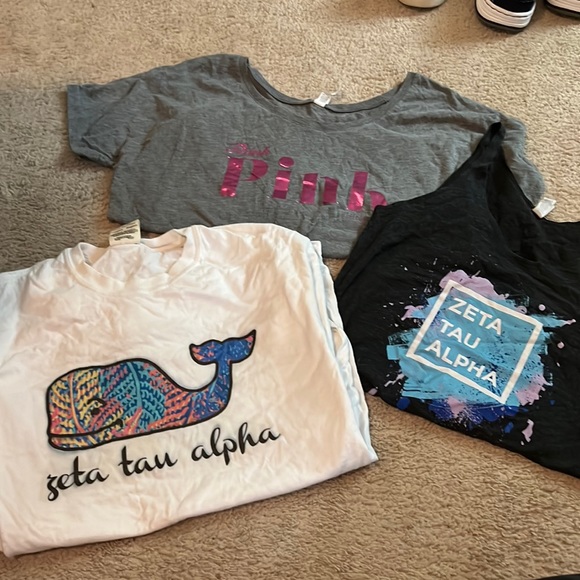 Tops - Zeta tau alpha tshirt lot